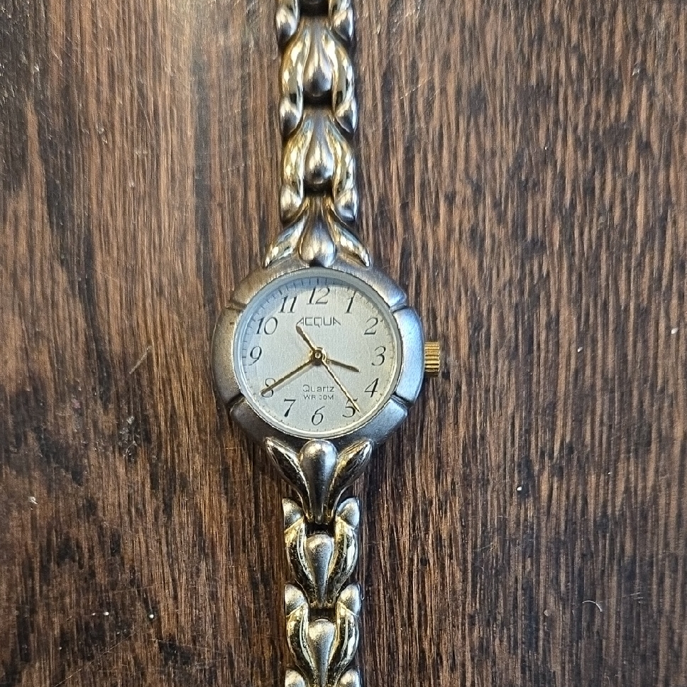 Womens Gold And Silver Watch
